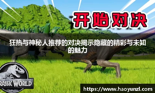 狂热与神秘人推荐的对决揭示隐藏的精彩与未知的魅力